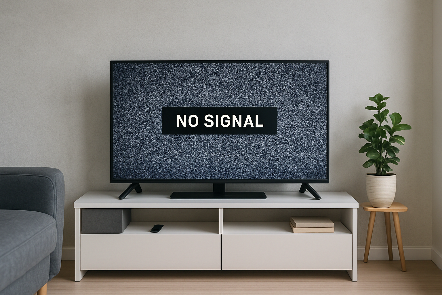 Troubleshooting poor signal on secondary TV points